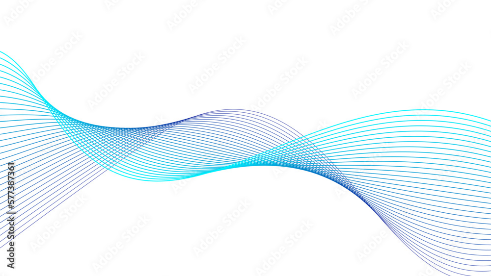 purple blue cyan tech wavy lines gradient background 