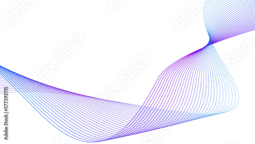 purple blue tech wavy lines gradient vector illustration
