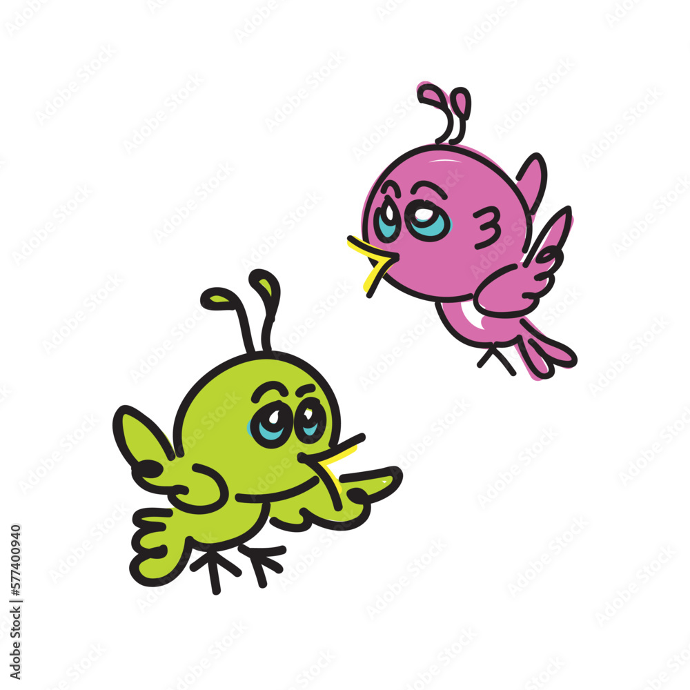 cartoon bird vector illustration cartoon bird vector illustration
