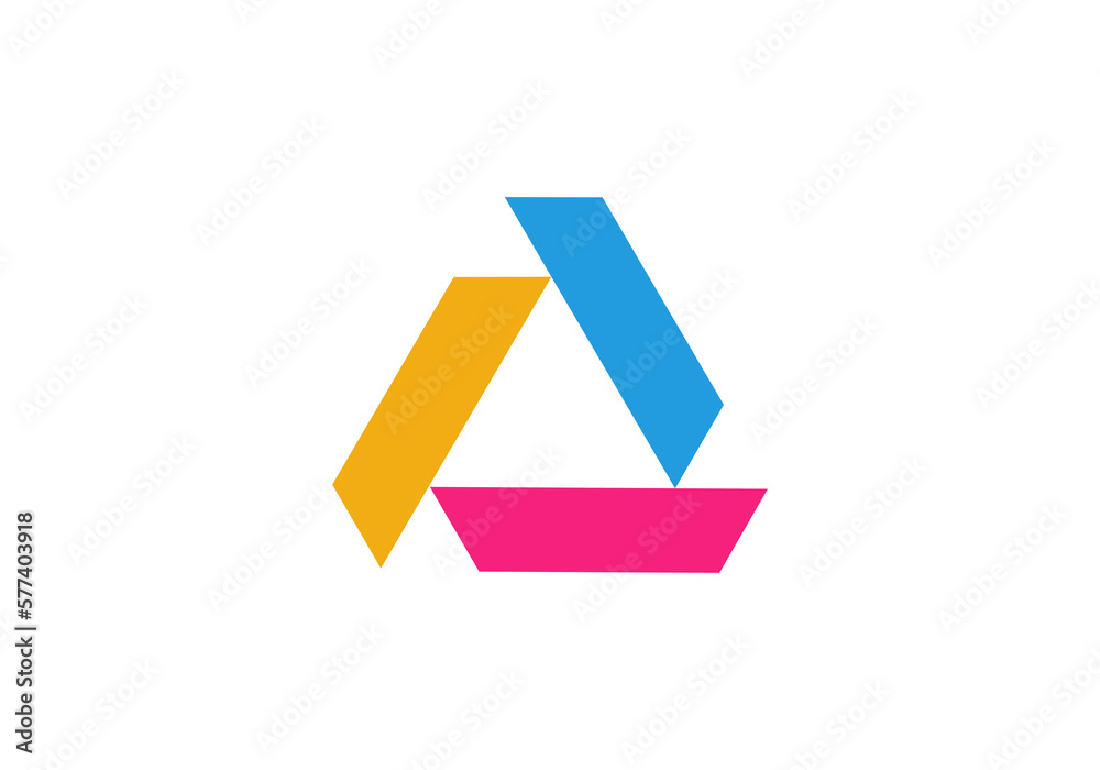 triangle shape for logo template triangle shape for logo template
