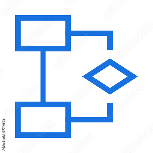Diagram line icon for apps and websites (ID: 577406136)