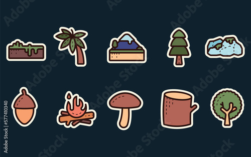 nature sticker volume 1