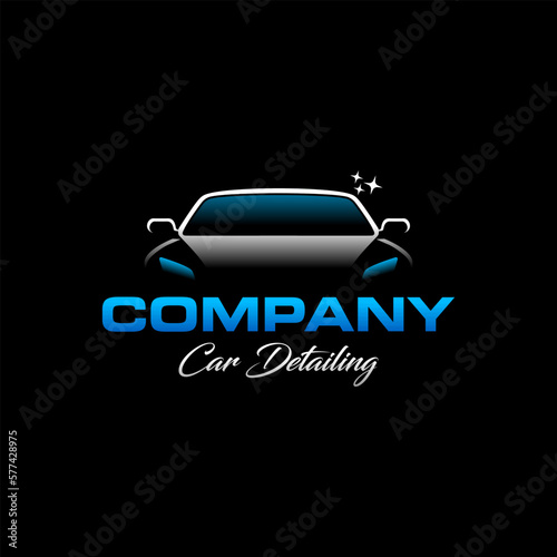 auto detailing logo template. automotive logo