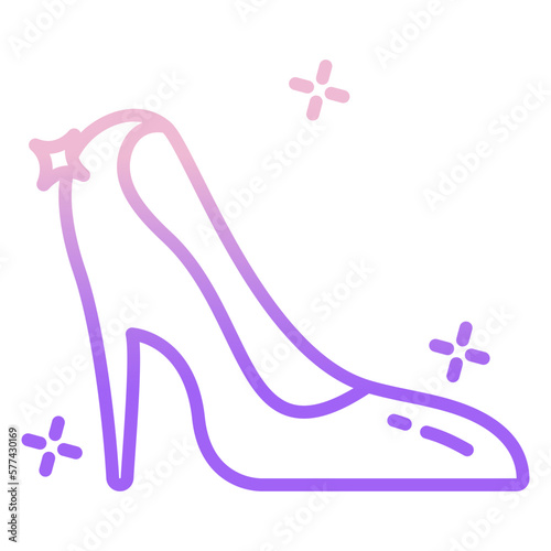 Princess shoes icon