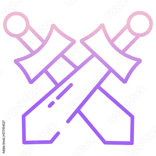 Broad Swords Crossed icon