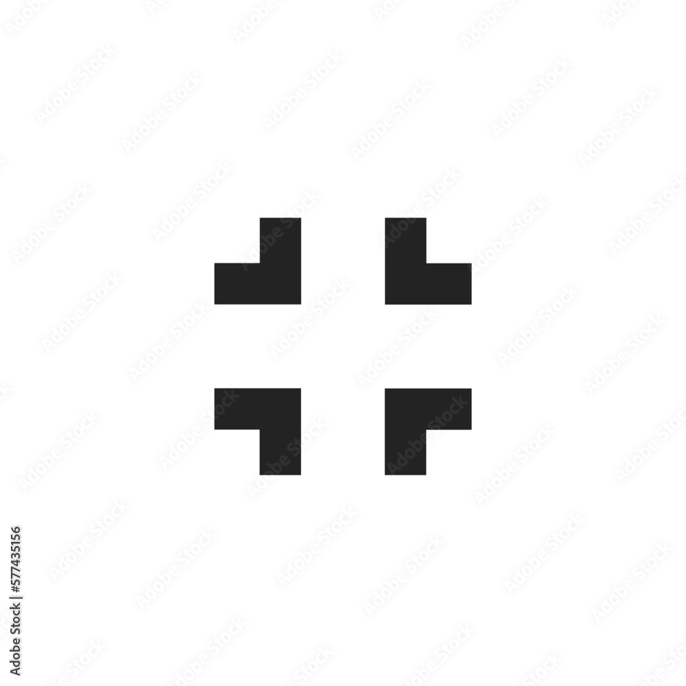 Obraz premium Focus - Pictogram (icon) 