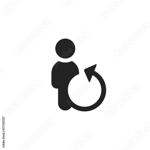 Reload User List - Pictogram (icon) 