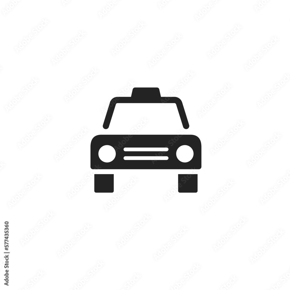Taxicab - Pictogram (icon) 