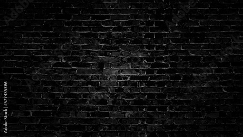 Brick Wall Dark Vintage