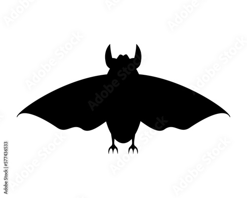 bat with wings