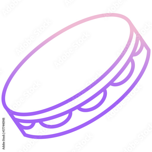 Tambourine icon