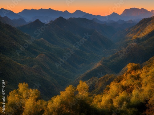 mogotes sunset valley landscape mountain spark © nourine