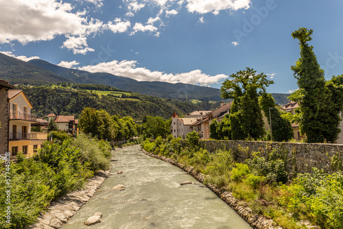 View of the Rienz River photo