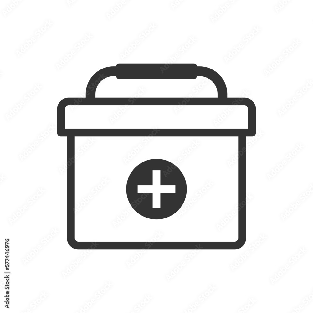 First Aid kit Icon - Medical Equipment Box Icon First Aid kit Icon - Medical Equipment Box Icon