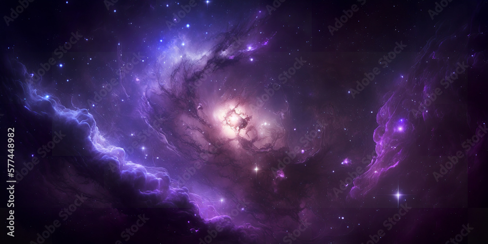 Obraz premium Starry Galaxy