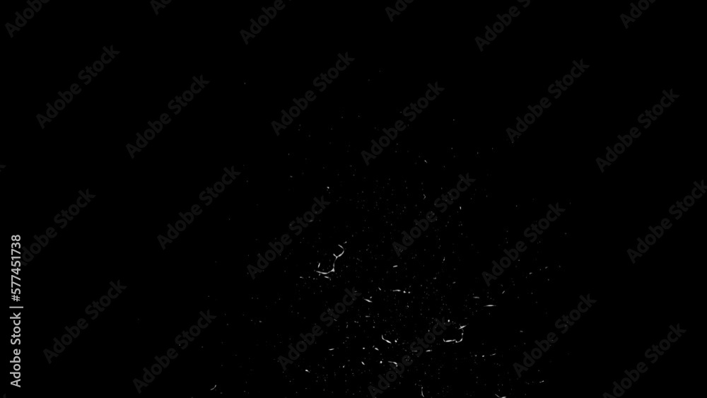 Milk splash on a black background Milk splash on a black background