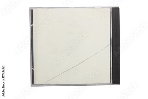 Cuadro en lienzo cd music case isolated retro cover album