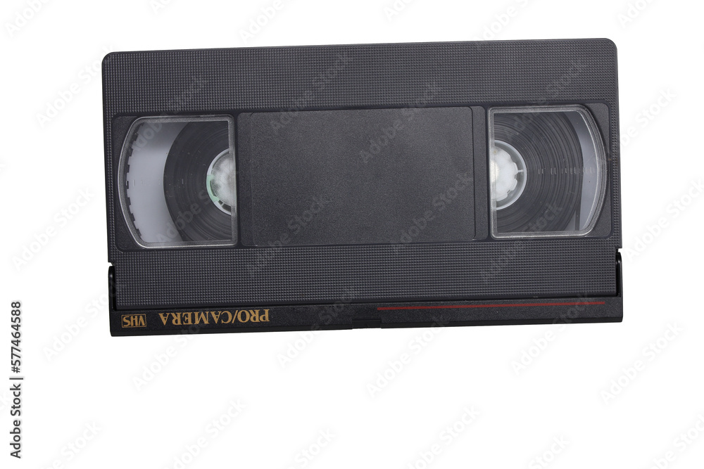 vhs retro video isolated cassette vintage