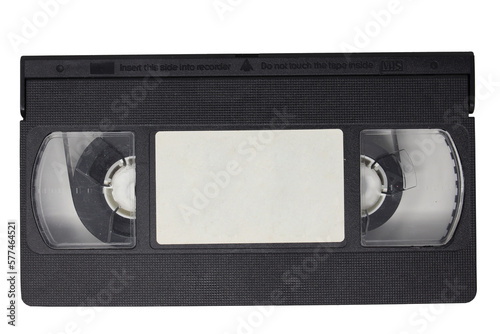 vhs retro video isolated cassette vintage photo