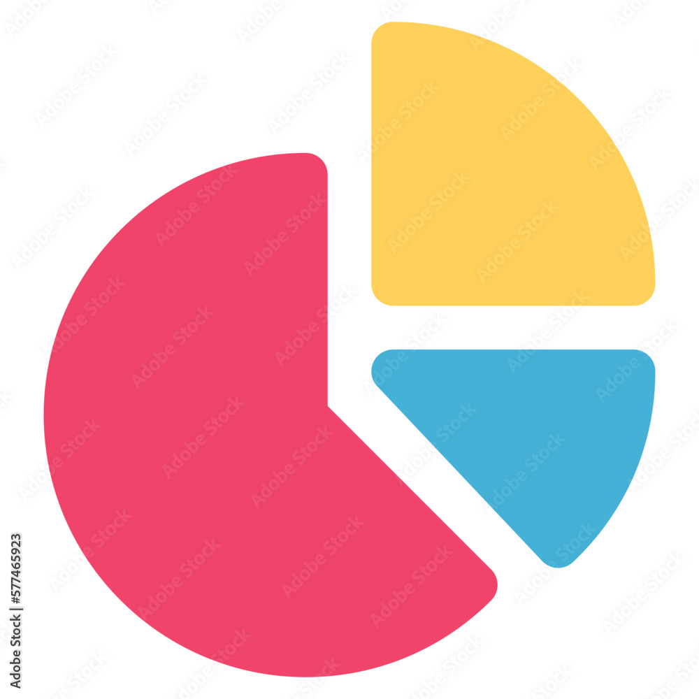 pie chart icon for illustration pie chart icon for illustration