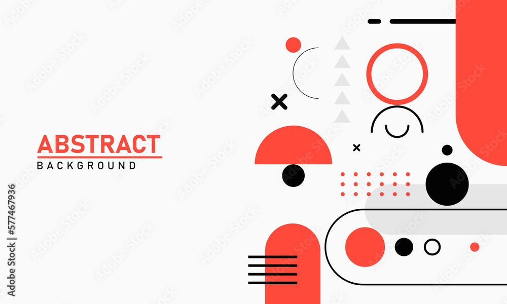 Obraz premium Abstract Geometric Shape Background