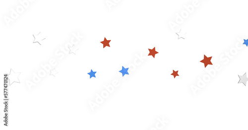 Stars - Independence Day background with stars.