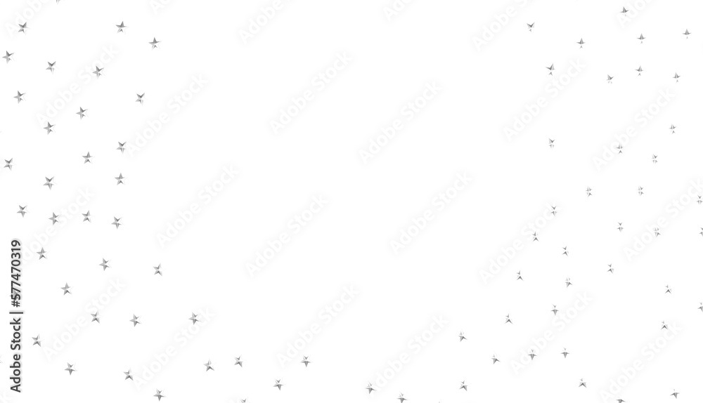 Obraz premium XMAS silver stars -