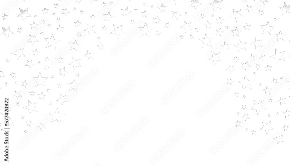 Obraz premium silver stars -
