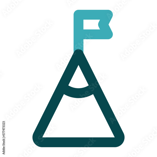 mission icon for illustration