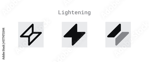 Lightening Icons Sheet