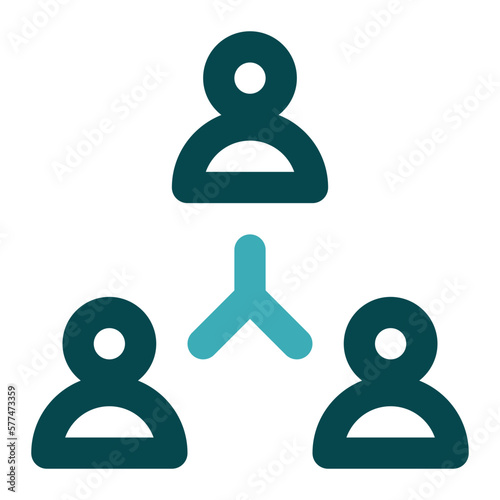 relation icon for illustration