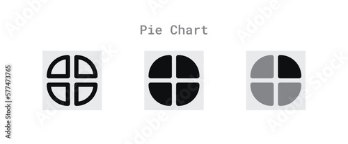 Pie Chart Icons Sheet