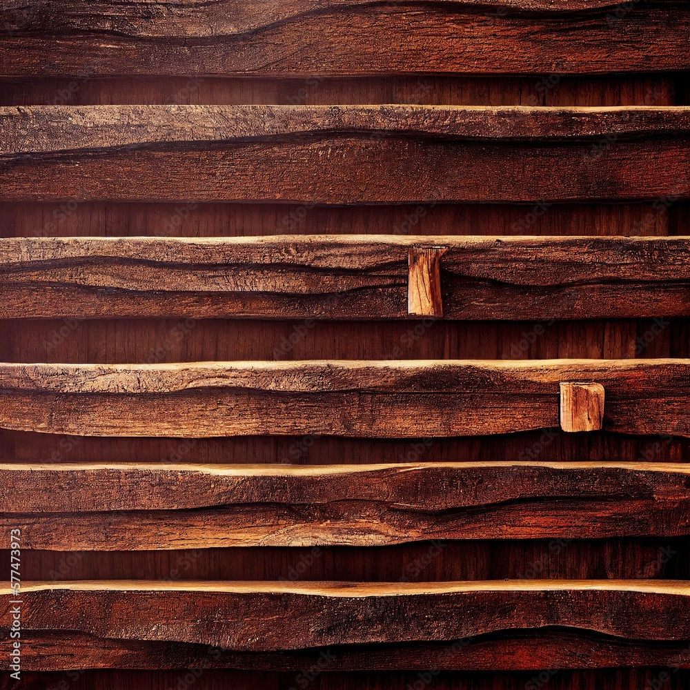 Wood plank texture created with Generative AI