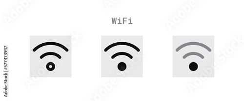WIFI Signal Icons Sheet