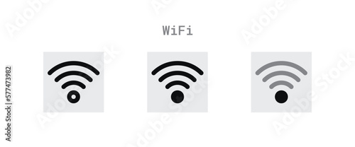 WIFI Signal Icons Sheet