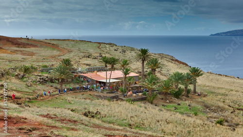 Obraz na płótnie Casa do Sardinha on Ponta de São Lourenço w salonie