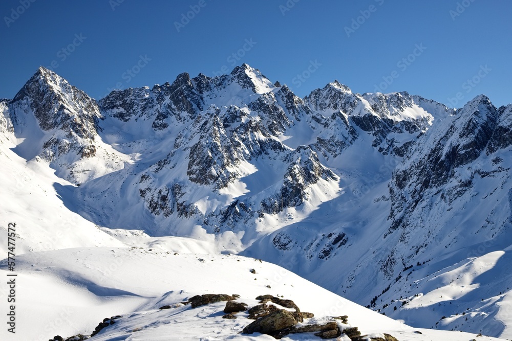 Alpine peaks in Austria