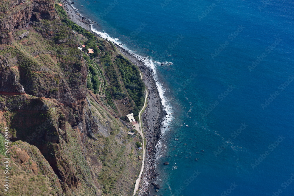 View from Cabo Girão on Madeira