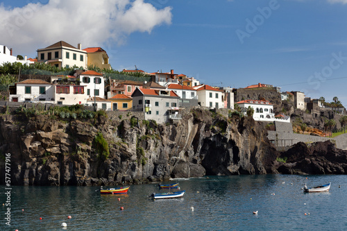 Obraz na płótnie The Coast in Câmara de Lobos on Madeira w salonie