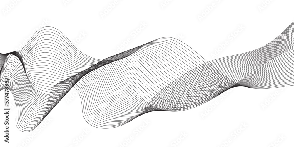 Abstract wave blend lines on transparent background. Design for banner, wallpaper, background and many more. Abstract wave blend lines on transparent background. Design for banner, wallpaper, background and many more.