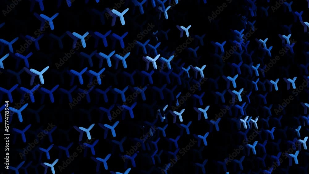 Abstract animation multicolor pattern 4K smooth concept Abstract animation multicolor pattern 4K smooth concept