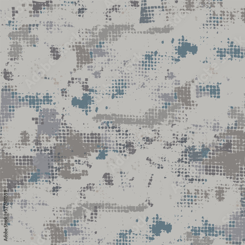 Camuflage pattern  on a gray background
