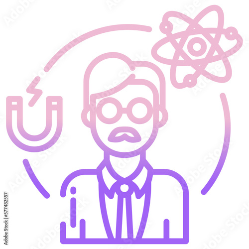 Physicist icon