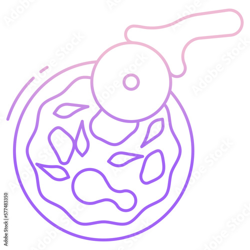 full pizza slicing icon
