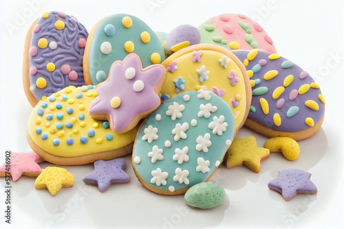 Easter Cookies Generate Ai