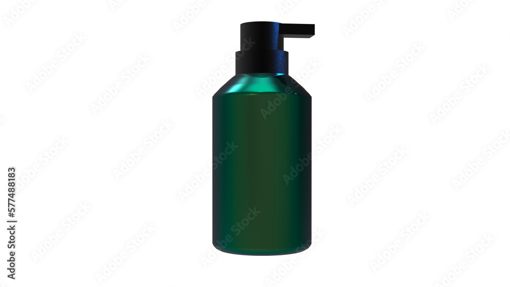 pump bottle isolated on white background pump bottle isolated on white background