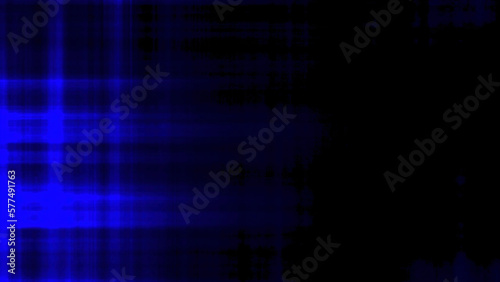 Background of checkered light rays. Motion. Colored rays flash in space on black background. Intersecting light beams flicker in motion