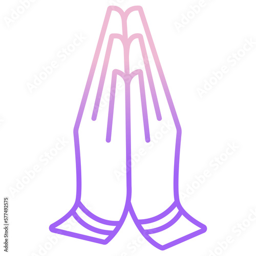 Namaste icon