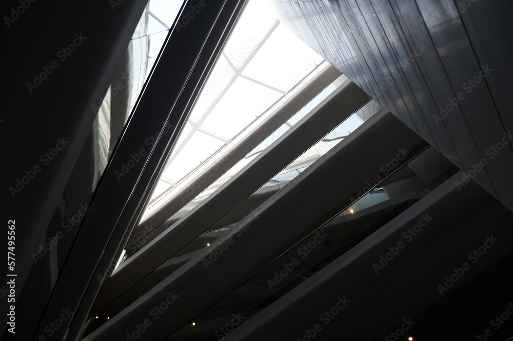 Fototapeta premium Concrete and steel