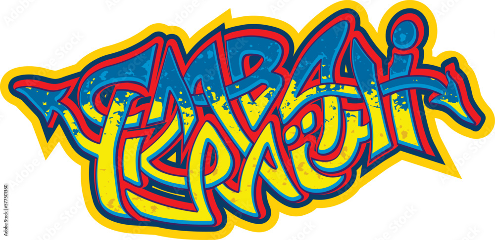 graffiti, patriotic slogan, Glory to Ukraine graffiti, patriotic slogan, Glory to Ukraine
